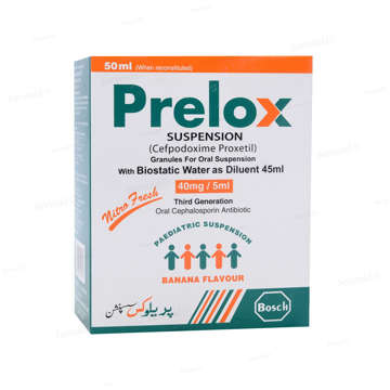 Picture of Prelox 40mg/5ml Susp 50ml